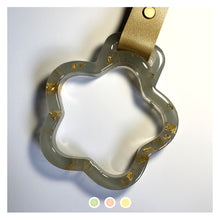 Load image into Gallery viewer, Grey/ Gold Flake Star Tsurikawa