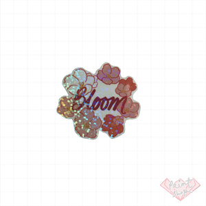 "Bloom" Ver.2 Holographic Sticker