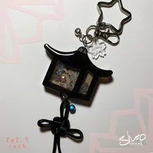 Load image into Gallery viewer, Black/ Blue Kaitomoshi Charm