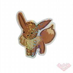 "PokeFriends" Holographic Stickers