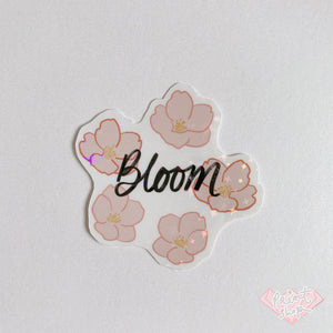 "Bloom" Holographic Sticker