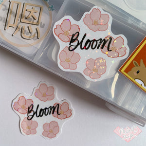 "Bloom" Holographic Sticker