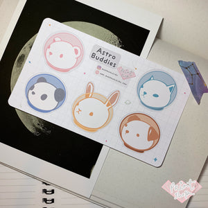"Astro Buddies" Sticker Sheet (Small)