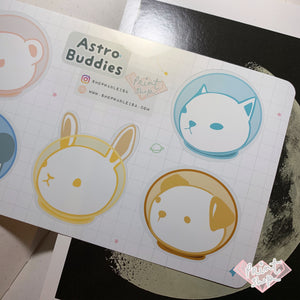 "Astro Buddies" Sticker Sheet (Large)