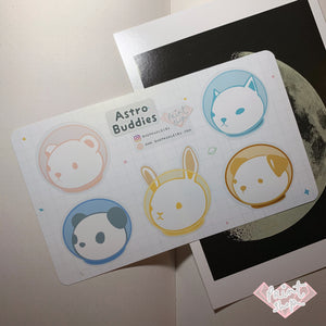 "Astro Buddies" Sticker Sheet (Large)